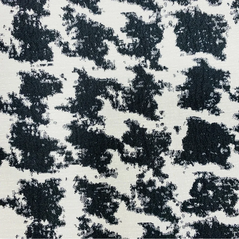 PARKER Mckenna Fit & Flare Mini Skirt sz 2 Waist 26" Black White Houndstooth - Picture 9 of 16